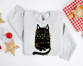 Cat Christmas Sweatshirts Hippo Boutique