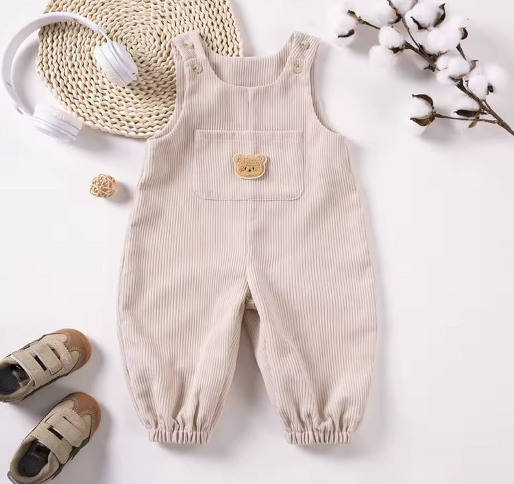 Teddy Bear Corduroy Bodysuit Hippo Boutique