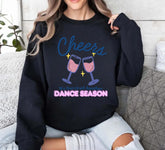 Women’s Crewneck Sweatshirts - Cheers we survived another Dance Season Hippo Boutique