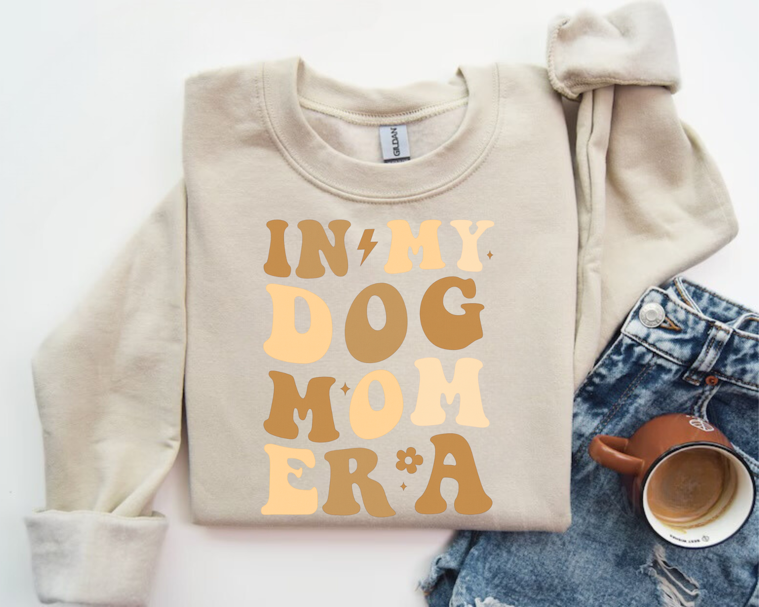 Sweatshirts & Hoodies - In My Dog Mom Era Hippo Boutique