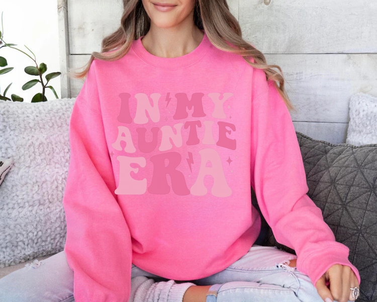 T-Shirts Sweatshirts & Hoodies - In My Auntie Era Hippo Boutique