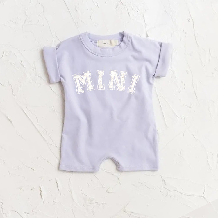 Glitter Mini baby romper bodysuit Hippo Boutique
