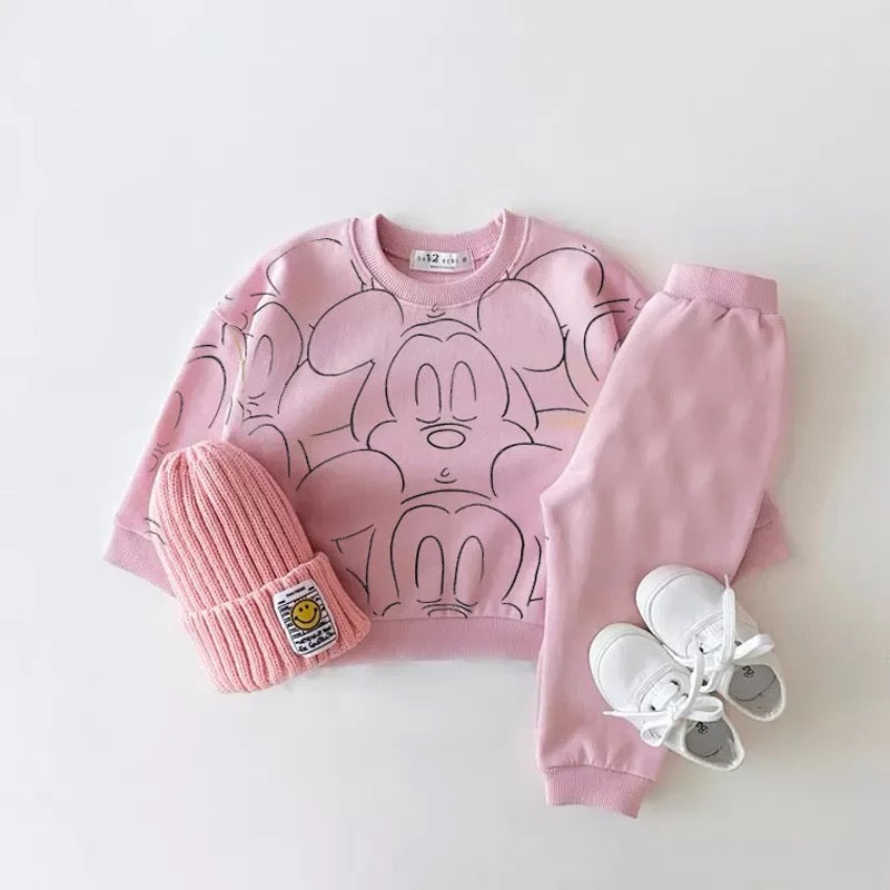 Baby & Toddler Mouse Sweatshirt Outfit Hippo Boutique