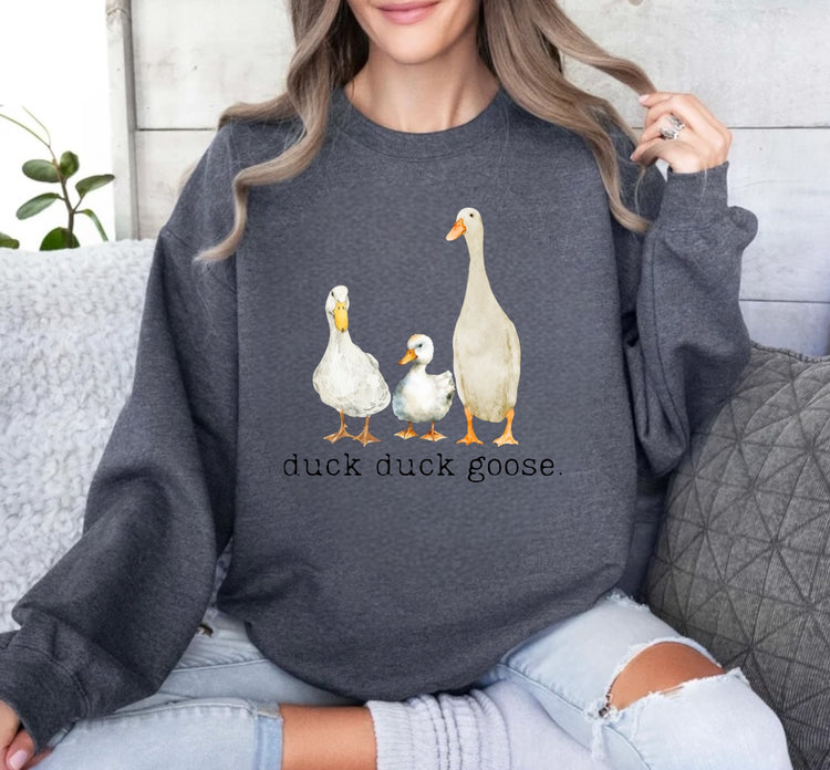 Duck Duck Goose Sweatshirts Hippo Boutique