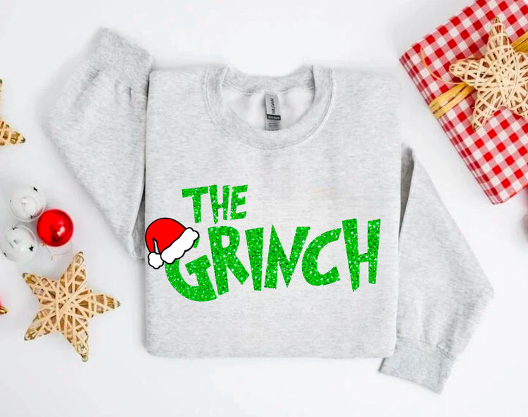 Matching Grinch Christmas Tshirts & Sweatshirts Hippo Boutique