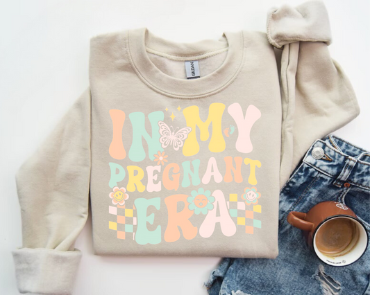 Sweatshirts & Hoodies - In My Pregnant Era Hippo Boutique
