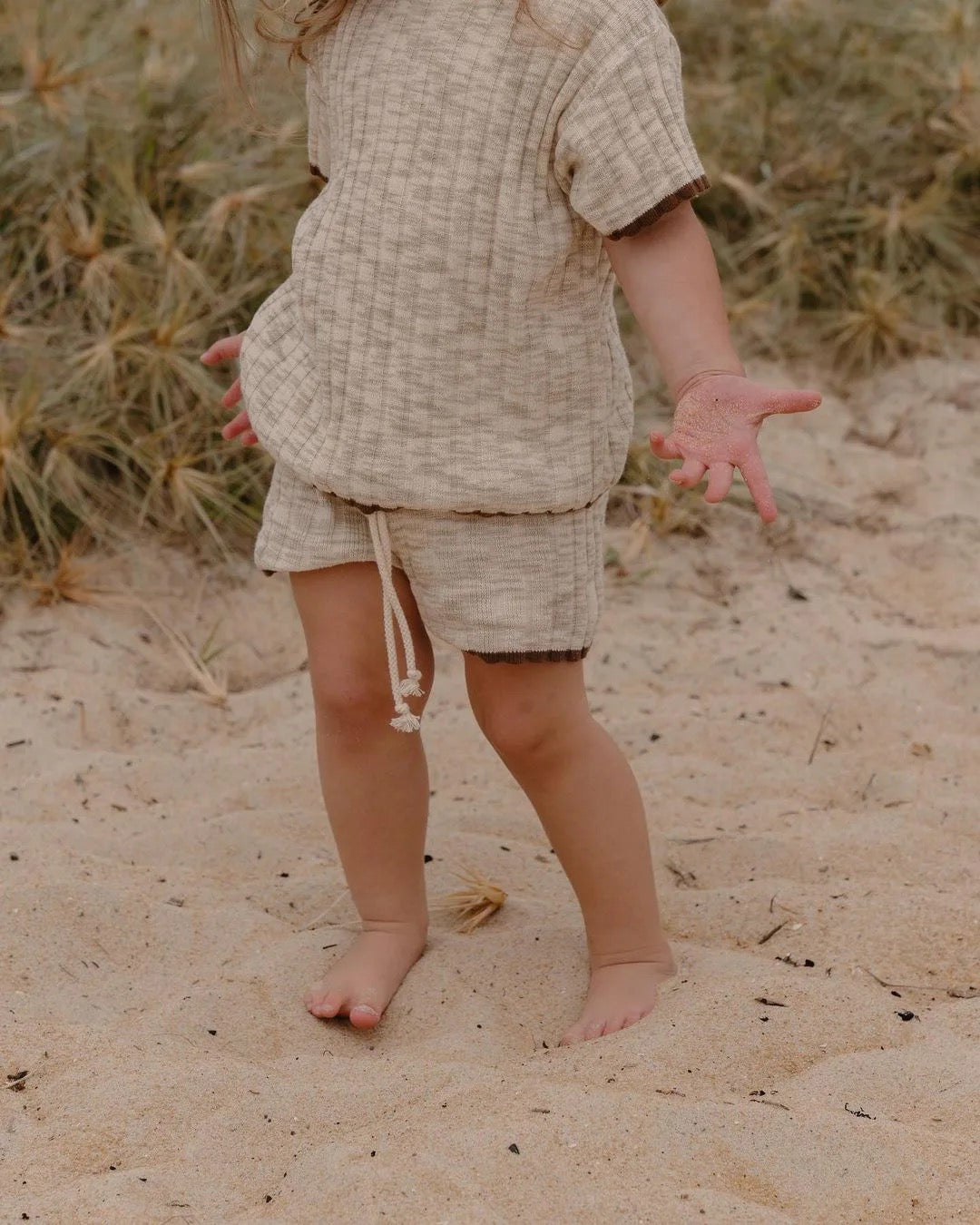 Baby & Toddler Waffle Knit Cotton Summer Outfit Sets Hippo Boutique