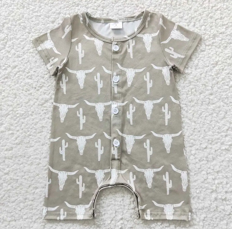Baby Western Rompers Hippo Boutique