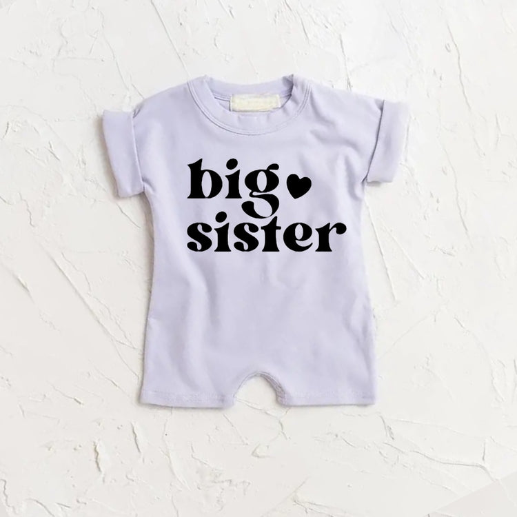 Bug Sister baby Girl romper bodysuit Hippo Boutique