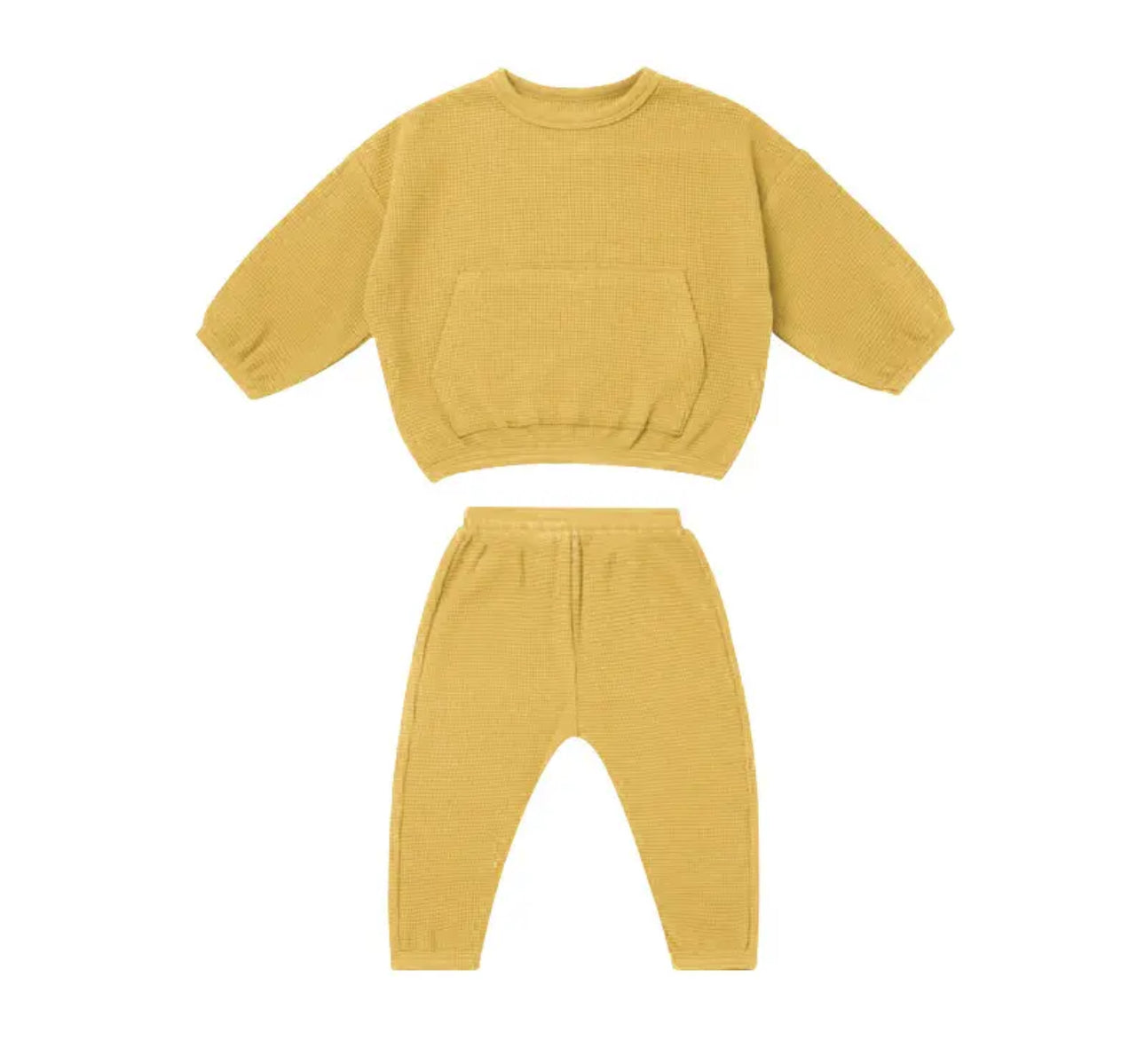 Baby & Toddler Waffle Knit Cotton Outfit Sets Hippo Boutique