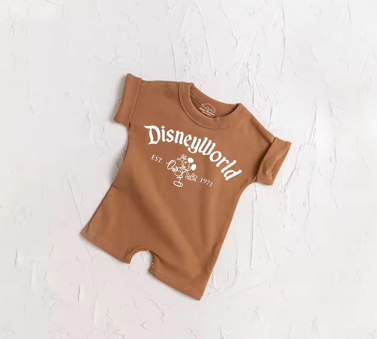 Mouse baby romper bodysuit Hippo Boutique