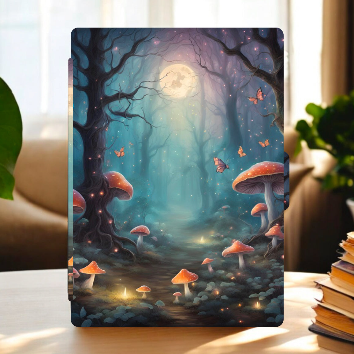 Kindle Case - Mushroom forest Hippo Boutique
