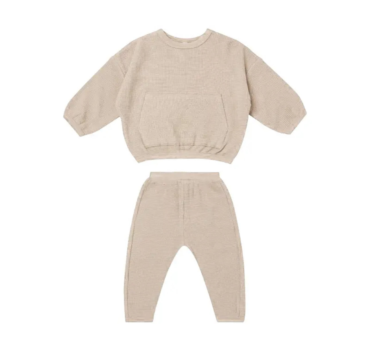 Baby & Toddler Waffle Knit Cotton Outfit Sets Hippo Boutique
