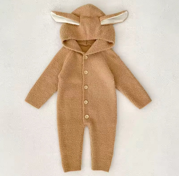 Baby Rabbit Romper Jumpsuit Hippo Boutique