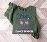 Women’s Crewneck Sweatshirts - Cheers we survived another Dance Season Hippo Boutique