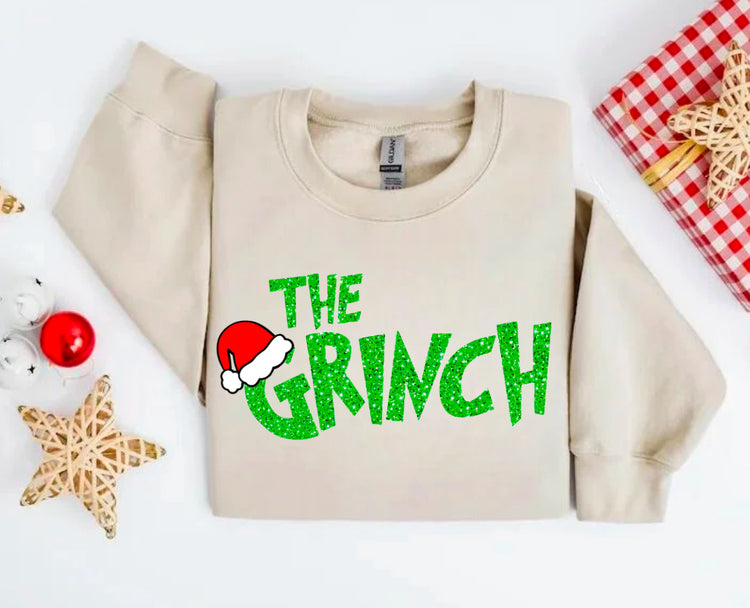 Matching Grinch Christmas Tshirts & Sweatshirts Hippo Boutique