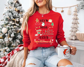 Lets bake stuff Christmas crewneck Sweatshirts Hippo Boutique