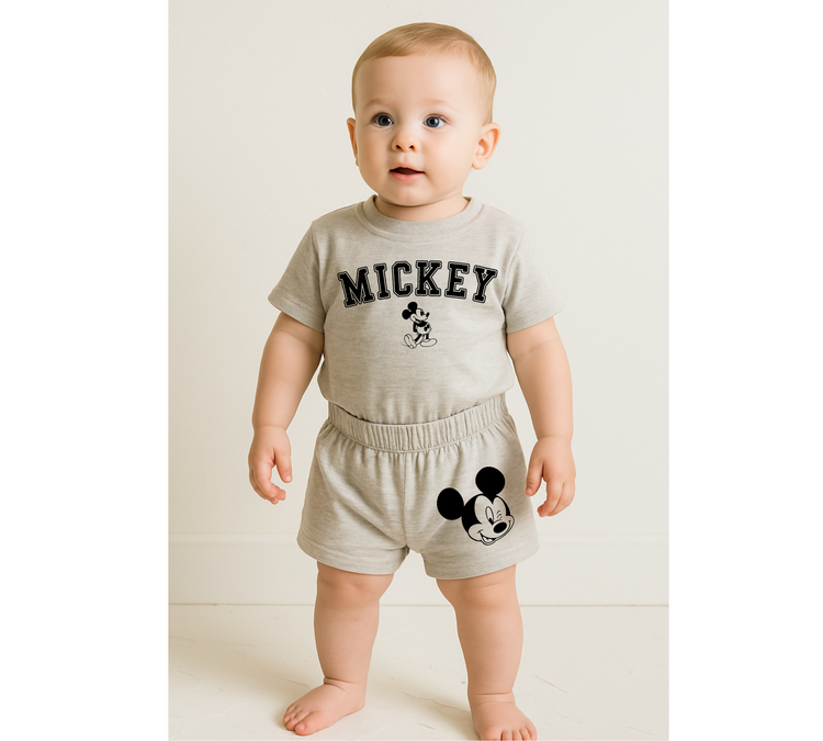 Mouse Baby & toddler 100% cotton outfit Hippo Boutique