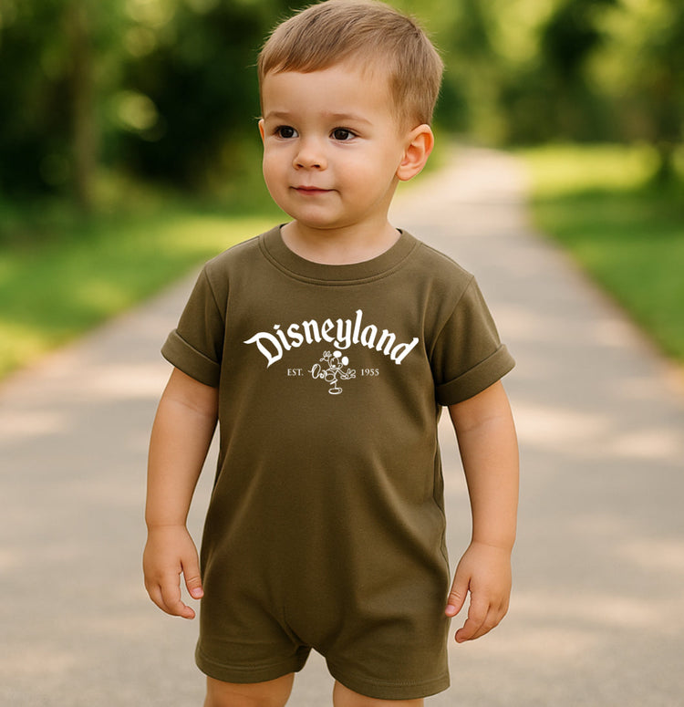 Mouse baby romper bodysuit Hippo Boutique