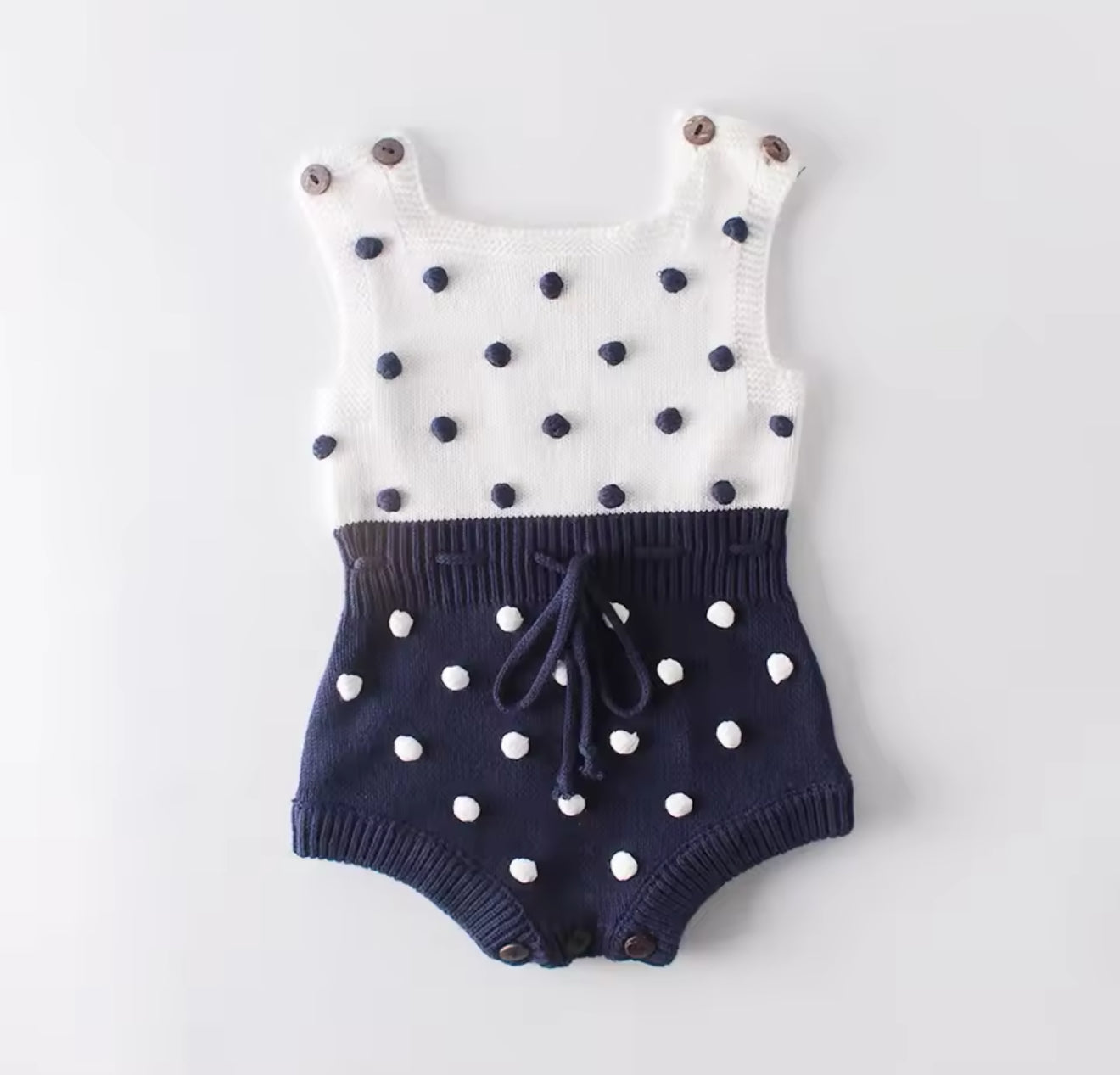 Pink Knit Sleeveless Romper Hippo Boutique
