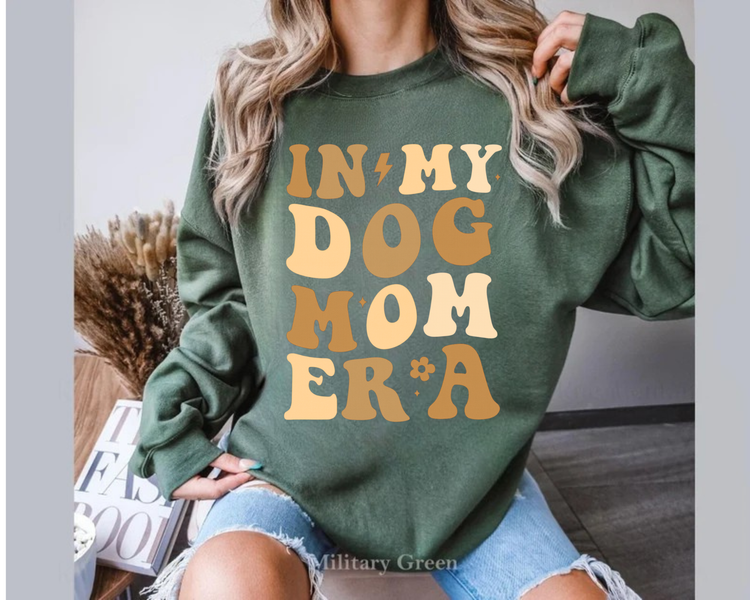 Sweatshirts & Hoodies - In My Dog Mom Era Hippo Boutique
