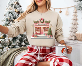 Bookstore christmas Sweatshirts Hippo Boutique