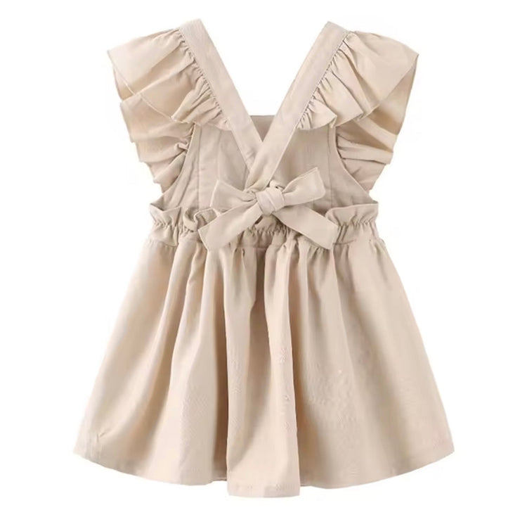 Ruffled Sleeveless Flared Dress Hippo Boutique