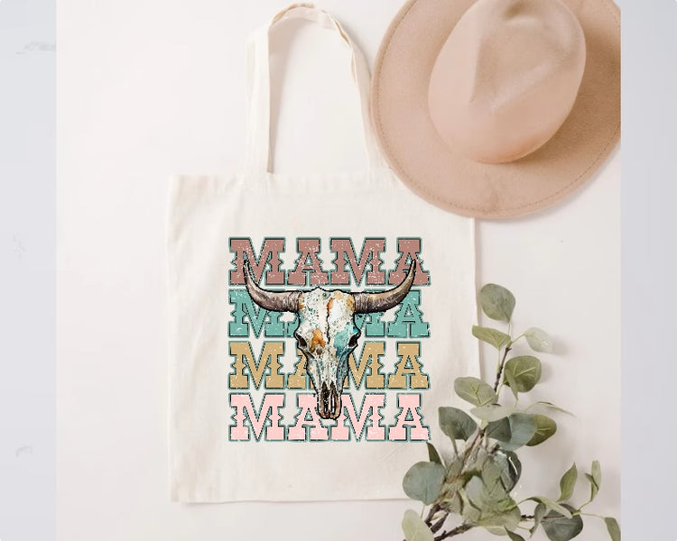 Western Mama Tote Bag Hippo Boutique
