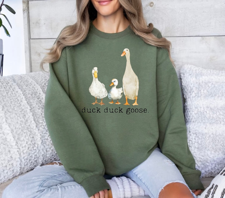 Duck Duck Goose Sweatshirts Hippo Boutique