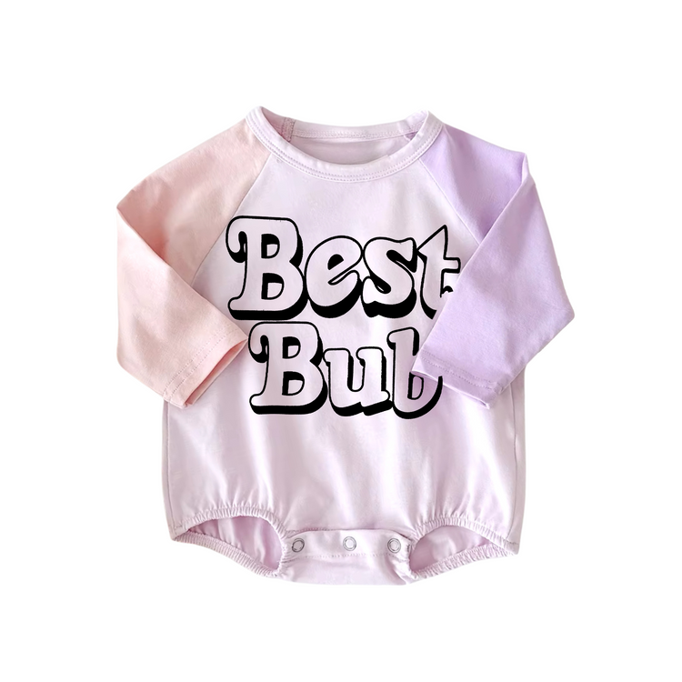 Best Bub Color Block Baby Bubble Romper Hippo Boutique