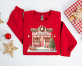 Bookstore christmas Sweatshirts Hippo Boutique