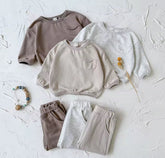 Baby & Toddler Sweatshirt & Joggers Set Hippo Boutique