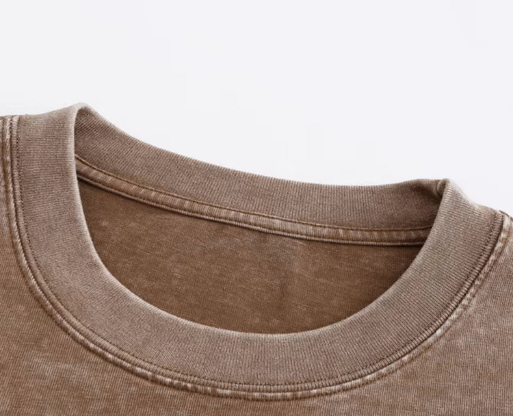 Oversized Acid Washed Raccoon T-Shirt - Feral Mom’s Social Club Hippo Boutique