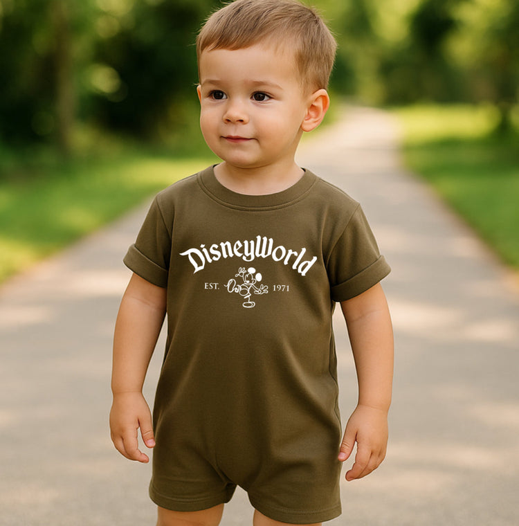 Mouse baby romper bodysuit Hippo Boutique