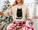 Cat Christmas Sweatshirts Hippo Boutique