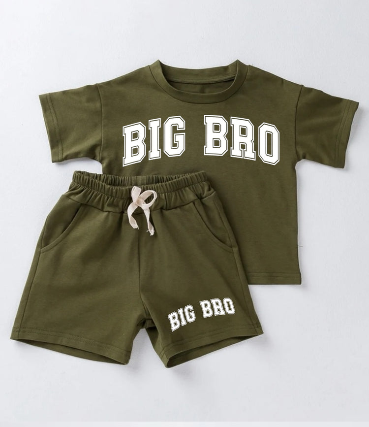 Big Bro Baby Boy T-Shirt & Shorts Set Hippo Boutique