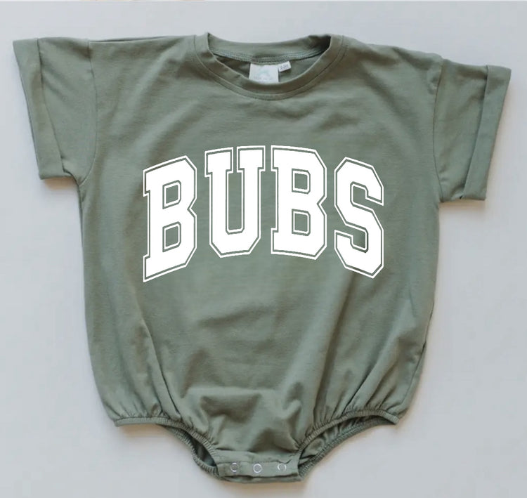 Bubs Baby & toddler t-shirt bubble Romper Hippo Boutique