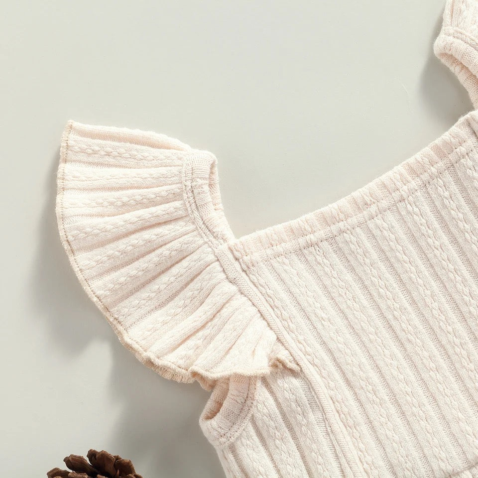 Knitted Sleeveless Baby Dress Hippo Boutique
