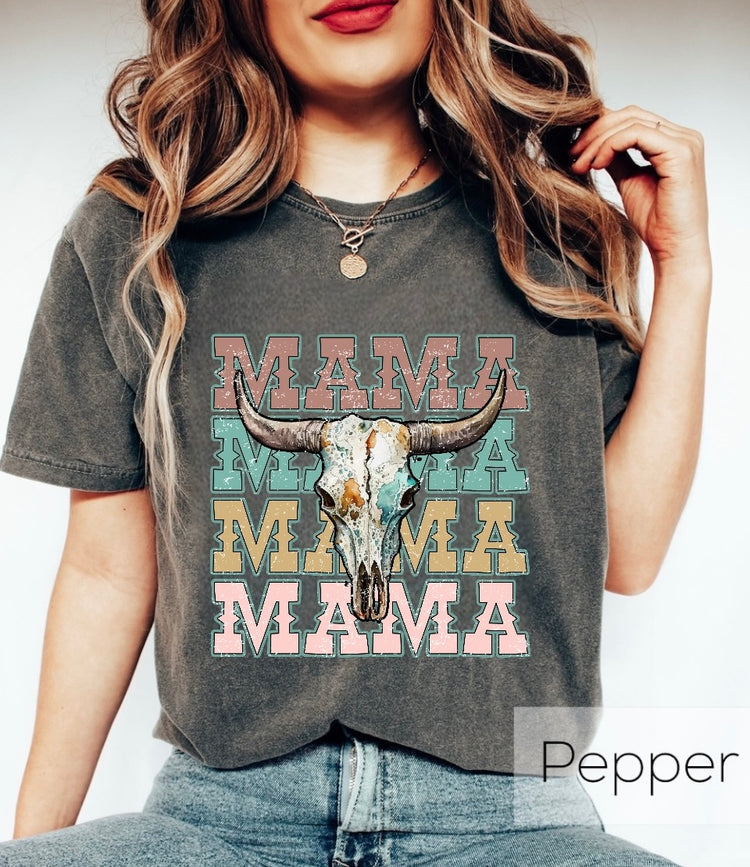 Western Mama T-Shirts Hippo Boutique