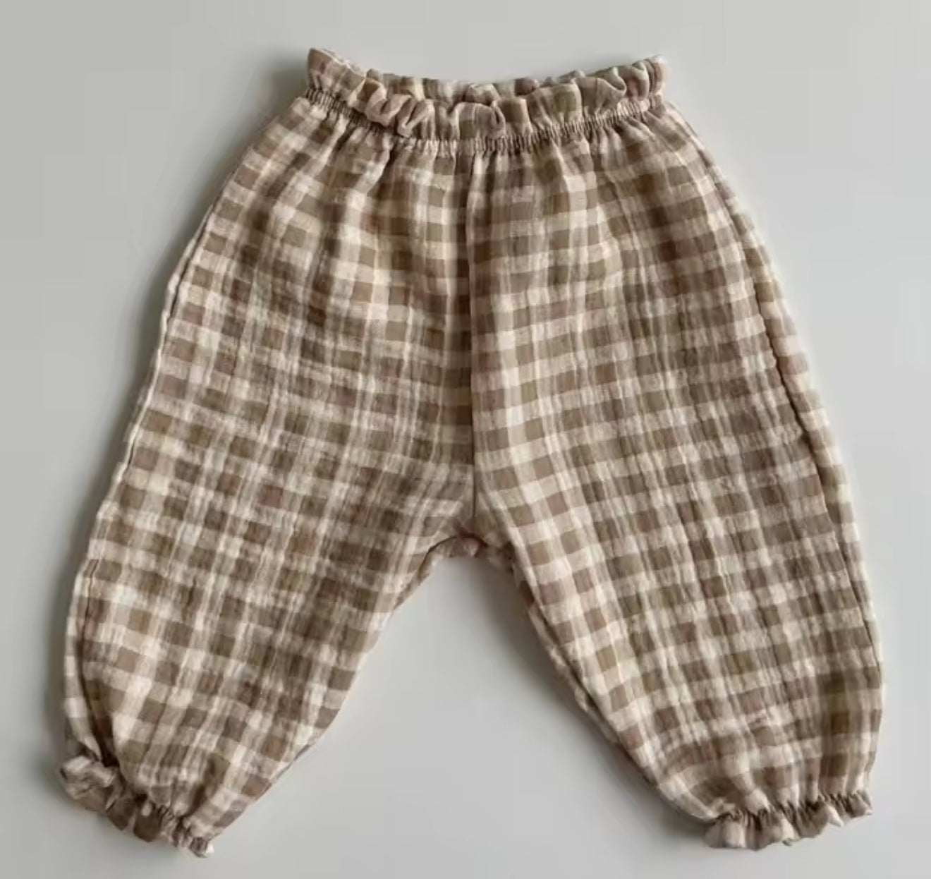 Organic Cotton Baby & Toddler Pants – Neutral Loose Fit Hippo Boutique