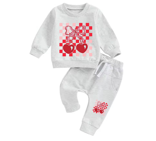 Baby Jogger Outfit - Sweet Cherry Hippo Boutique