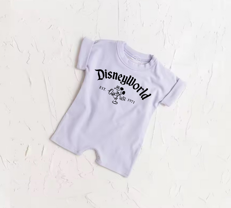 Mouse baby romper bodysuit Hippo Boutique