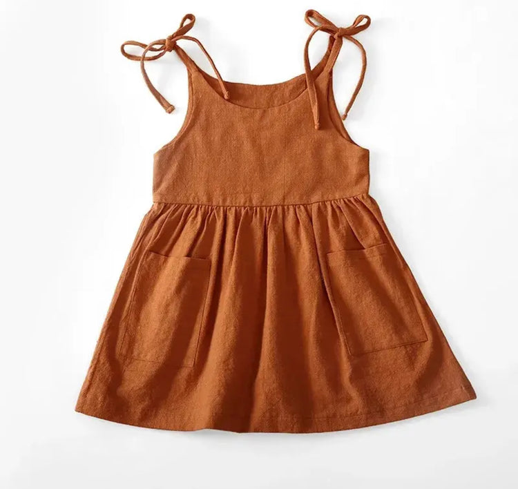 Sleeveless Baby Sun Dress Hippo Boutique