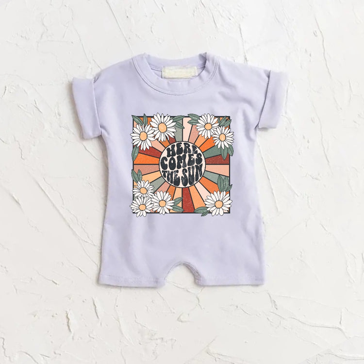 Here Comes The Sun romper bodysuit Hippo Boutique