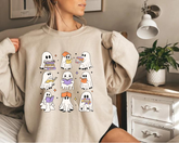 Ghosts Reading Sweatshirts Hippo Boutique