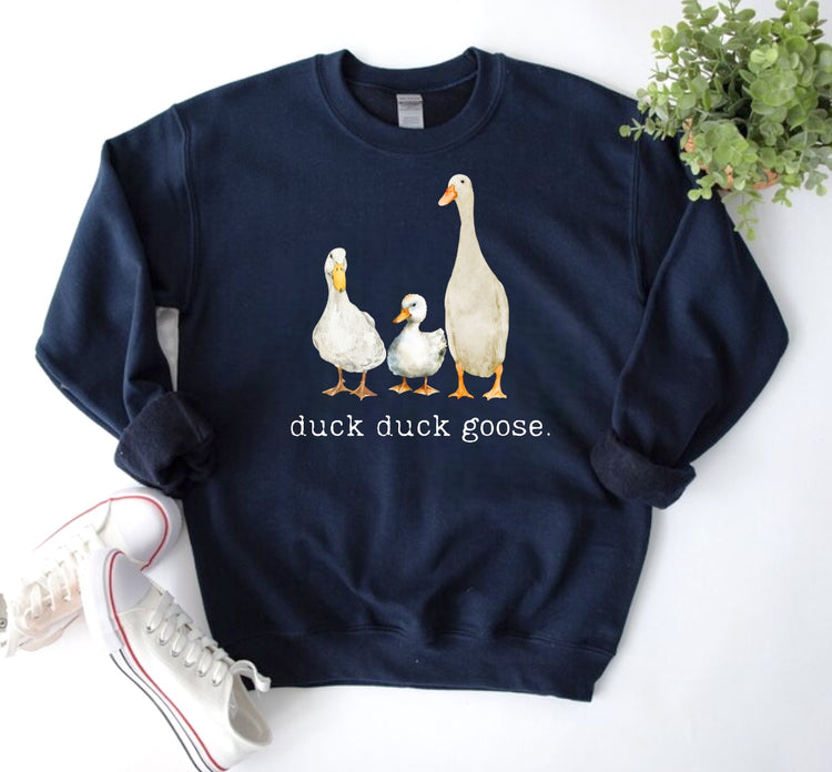 Duck Duck Goose Sweatshirts Hippo Boutique