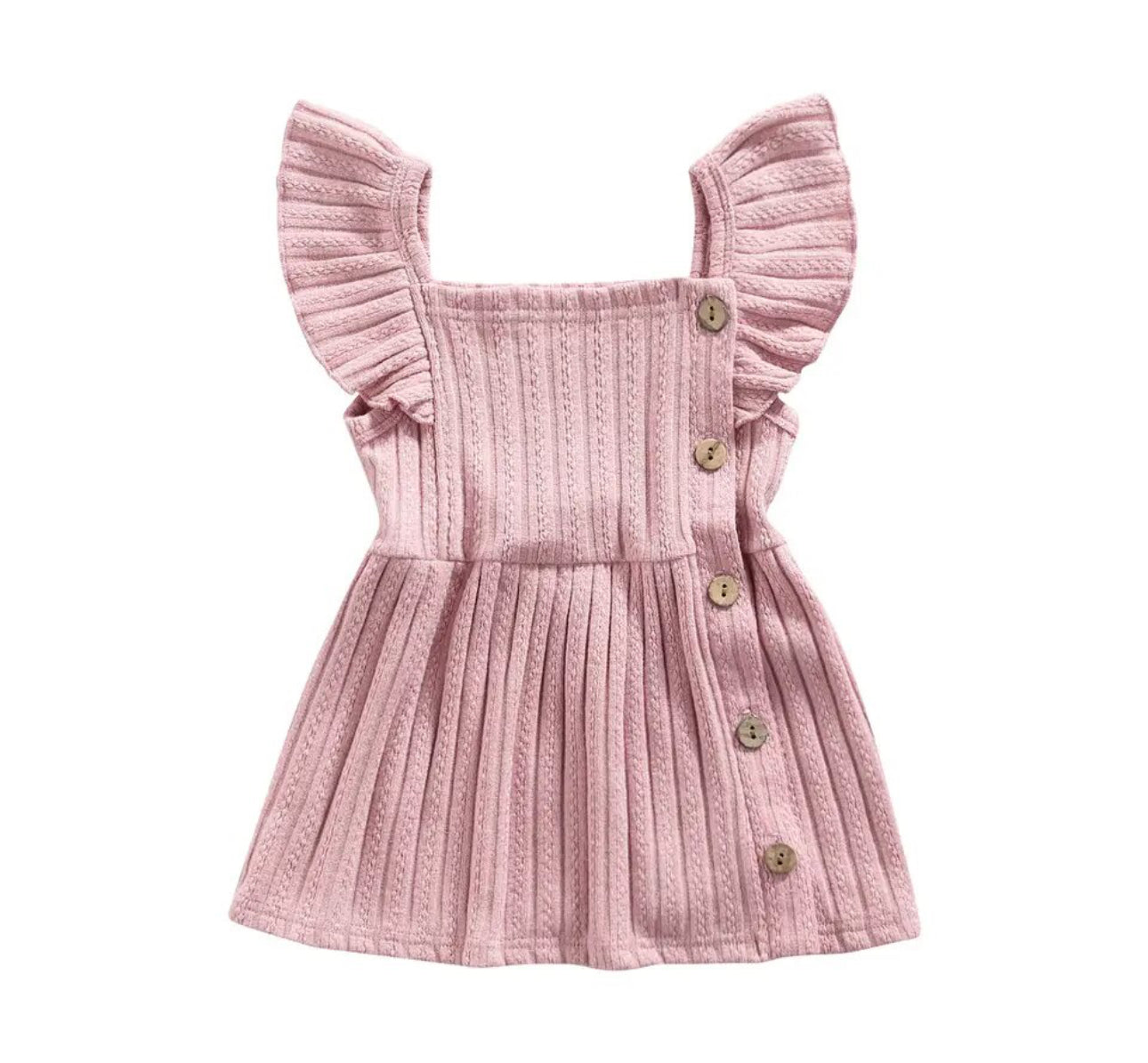 Knitted Sleeveless Baby Dress Hippo Boutique