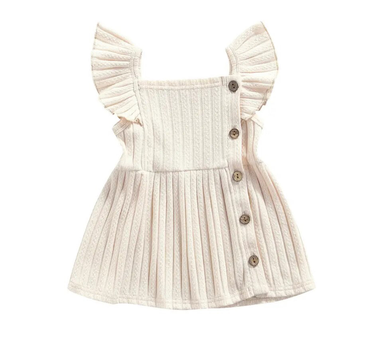 Knitted Sleeveless Baby Dress Hippo Boutique