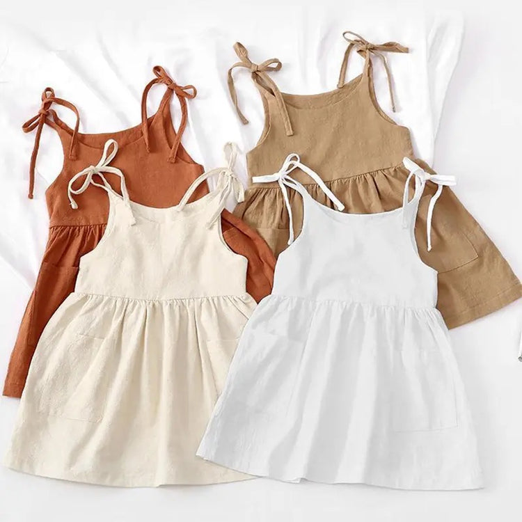 Sleeveless Baby Sun Dress Hippo Boutique