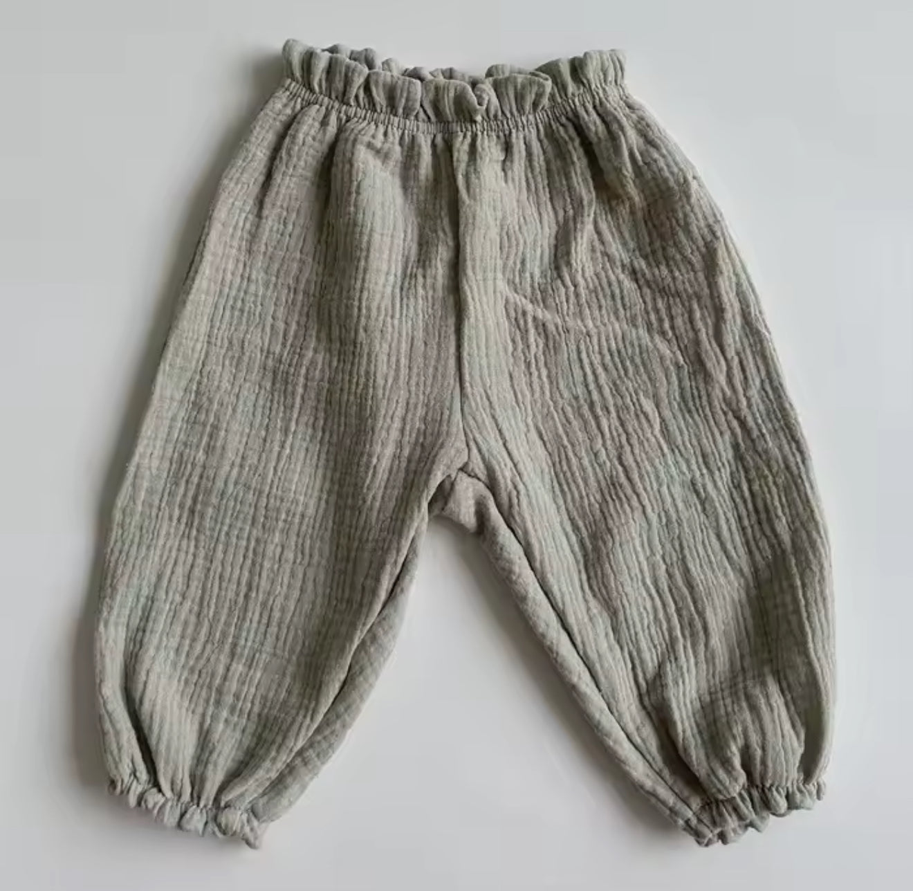 Organic Cotton Baby & Toddler Pants – Neutral Loose Fit Hippo Boutique